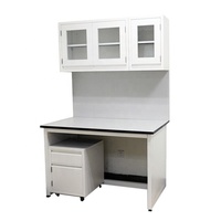 Fourniture Offre Spéciale d'usine de meubles de laboratoire de table de travail de laboratoire usagés, banc de laboratoire en bois et en métal