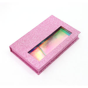 Cils de vison 3D de haute qualité, étiquettes personnalisées, faux cils vide, presse sur les ongles, boîte d'emballage, faux cils de 25mm avec fenêtre - Product Image 1