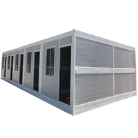 Maison préfabriquée pliable à prix abordable, petite maison à 2 étages, prête à l'emploi, mini-villa de luxe modulaire avec chambre à coucher