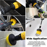 Kit de brosses de nettoyage professionnelles pour perceuse, ensemble de brosses de nettoyage électriques pour voiture, salle de bain, carrelage et joints, vente en gros usine