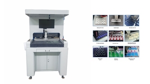 Máquina dispensadora de pegamento de visión tridimensional OEM personalizada con motor de engranajes de alta precisión y carcasa de madera para pegamento de pegatinas doming - Product Image 3