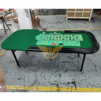 Table de roulette pliante verte personnalisée YH à vendre