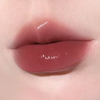 HERORANGE ~ Light Dew Thick Tone Mirror Lip Glaze n'est pas facile à coller à la tasse, Thai Milk Coffee Crystal Jelly, rouge à lèvres