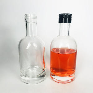 <span class=keywords><strong>Petite</strong></span> bouteille à vin en verre blanc <span class=keywords><strong>de</strong></span> haute qualité, 200 ml, flacon à <span class=keywords><strong>whisky</strong></span> à vendre - Product Image 3