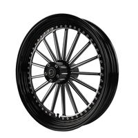 Nouvelle jante de moto en aluminium forgé sur mesure de 16/18 pouces, finition anodisée, VIMAS LG66, vente directe d'usine, compatible avec 883/X48/XR1200/Dyna