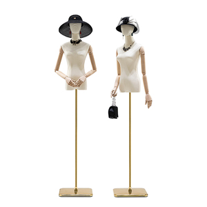 Mannequin <span class=keywords><strong>Buste</strong></span> <span class=keywords><strong>Femme</strong></span> Adulte Grande Taille sur Pied, Tête Porte-Perruque <span class=keywords><strong>avec</strong></span> <span class=keywords><strong>Buste</strong></span> Couleur Bois pour Vitrine - Product Image 5