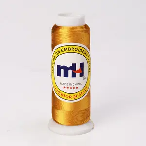 Trung Quốc Nhà Sản Xuất Vàng 100% Viscose Rayon Thêu Chủ Đề - Product Image 1