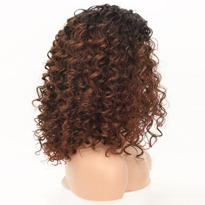 <span class=keywords><strong>Peluca</strong></span> de Cabello Rizado Largo para Mujer, Estilo Europeo y Americano, de Lana, Cubre Toda la Cabeza, la Más Vendida en África - Product Image 4