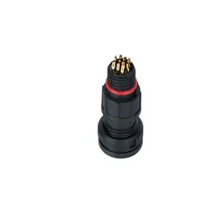 M8 M12 M16 M18 M20 Waterproof Connector 14 Pin Ip67 Male Female Plug Led Connector