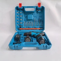 Perceuses-visseuses sans fil portables 12V, batterie lithium industrielle rechargeable, ensemble d'outils de perçage