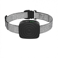 Neues Vollautomatisches Anti-Bell-Halsband mit Berührungsaktivierter Vibration und Summer, Wasserdicht, Ultimative Bellkontrolle für Hunde