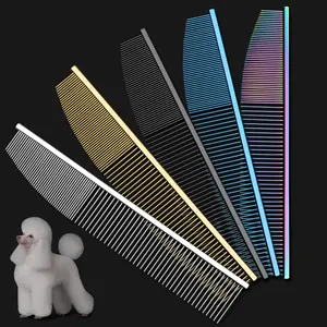 New Style Pet Beauty Dining Knife Comb Face Comb / Detail Processing CombOpen The Tangled Hair And Remove The Floating Hair