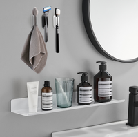 Porte-brosse à dents adhésif YDS en silicone pour porte-brosses de salle de bain avec tampons adhésifs améliorés