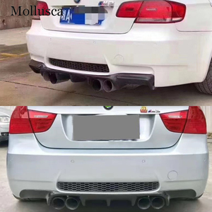 Pour Série 3 E92 M3 V Style, lèvre arrière en fibre de carbone, diffuseur arrière, lèvre de pare-chocs, 2005-2012 - Product Image 2