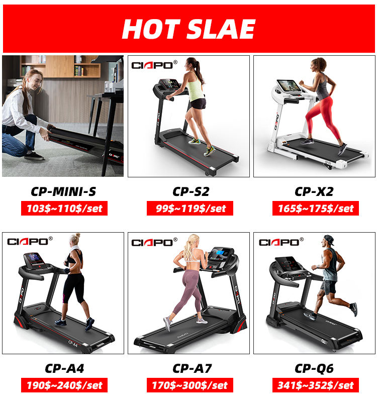 Wholesale Electric Treadmill Foldable Fitness Running Machine
