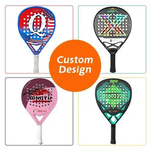 Raqueta de Pádel Redonda de Fibra de Carbono 3K Qingyu <span class=keywords><strong>Sport</strong></span> para Hombre y Mujer, Precisión, Potencia y Control, Durabilidad, Personalizable - Product Image 3
