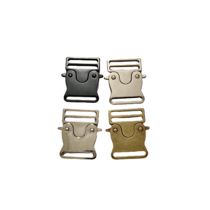 Hebilla Metálica Clásica Ajustable para Accesorios de Bolsos en Acabado Negro, Plateado y Bronce - Product Image 1