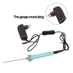 <strong>Electric</strong> Foam Cutting Pen Tools <strong>Kit</strong> 10cm Hot Knife Styrofoam Cutting Pen Craft Foam Cutter with Adaptor for Art Model Making - Product Image 6