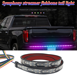 Bande lumineuse LED dynamique et colorée 12V 24V RGB pour feux <span class=keywords><strong>de</strong></span> recul, clignotants, feux arrière, feux stop pour camions, conteneurs, véhicules utilitaires, jipes, camping-cars, SUV - Product Image 1