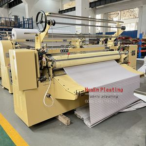 Changzhou Huaen Factory, nueva máquina plisadora de cuero para uso doméstico, poliéster, terciopelo, satén, seda, crepé, fibra de viscosa - Product Image 3