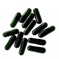 Fabricant Impression de logo personnalisée Capsules HPMC vides transparentes Taille 0 00 Capsules végétariennes transparentes