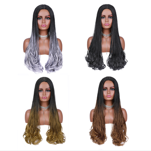 Three-strand Meches for Dreadlocks <strong>Faux</strong> <strong>Locs</strong> Braided Wigs - Product Image 4