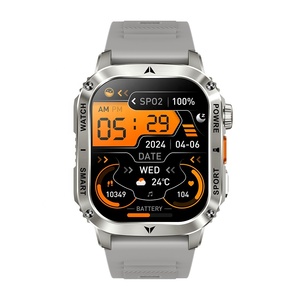 2.01-inch HD Screen AK80 Smartwatch Low MOQ IP68 Waterproof BT Calling Blood Oxygen <b>Heart</b> Rate Monitoring 123 Sports Modes - Product Image 3