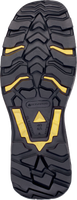 Chaussures de Sécurité en Cuir Delta Plus TW402 S3 HRO HI CI, Semelle Extérieure en Caoutchouc, Antistatiques et Montantes