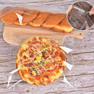 Bolsa de plástico OPP con impresión de logotipo personalizado para pan, bolsa autoadhesiva para galletas, baguette, tostadas, con sellado térmico para ensalada - Product Image 5