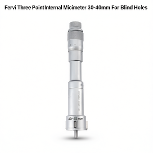 ไมโครมิเตอร์วัดรูภายในแบบสามจุด Fervi ขนาด 30-40 มม. สำหรับรูทึบ - Product Image 2