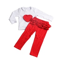 Ensembles de vêtements pour enfants de 6 ans, chemises en coton à motifs de dessins animés, manches longues, pantalons à volants, ensembles de vêtements 2 pièces pour filles