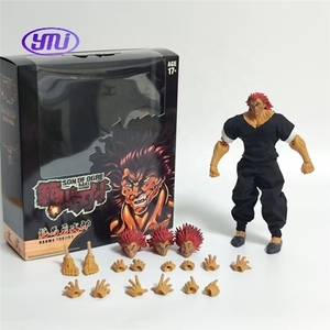 หุ่นลมพายุ14ซม., โมเดลฟิกเกอร์ baki <span class=keywords><strong>hanma</strong></span> 1/12โมเดลทหารอะนิเมะ - Product Image 1