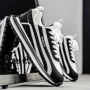 Zapatillas deportivas de verano 2025 para hombre, calzado informal transpirable de malla para hombre, zapatillas de skate para mujer, zapatillas de baloncesto y running de suela gruesa - Product Image 4