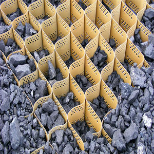 HDPE Geocell Hersteller Preis strukturierte und perforierte Kies gitter Geo zelle für den Straßenbau - Product Image 5