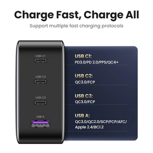 <span class=keywords><strong>Cargador</strong></span> GaN <span class=keywords><strong>UGREEN</strong></span> de 100 W con Enchufe Estadounidense, <span class=keywords><strong>Cargador</strong></span> USB C con Carga Rápida QC4.0 3.0 para Macbook, Laptop, Tablet, <span class=keywords><strong>Cargador</strong></span> Rápido PD para iPhone 15 14 - Product Image 5