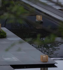 Luces Solares de Jardín Estilo Chino, Lámparas de Pie Cuadradas para Exteriores, Luces LED para Patio, IP65, Alimentación CA, Farolas Solares de Columna - Product Image 6