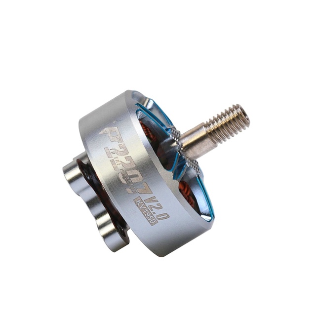 T-Motor P2207 V2.0 KV1750 KV2550 4-6S Aluminum Alloy Low Noise Brushless Motor for FPV Racing RC Quadcopter Drones