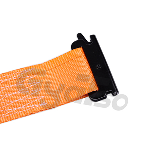4400lbs sangles de remorque de charge logistique sangle a cliquet e piste arrimage - Product Image 4