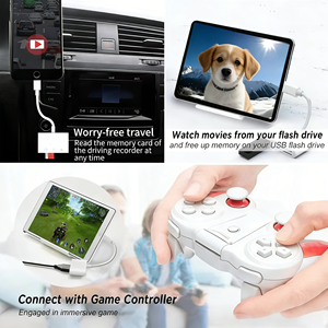 เครื่องอ่านการ์ด 3 in 1 OTG แบบขายส่ง ช่องเสียบ USB Type-C สำหรับอ่านการ์ด TF/<span class=keywords><strong>SD</strong></span> สำหรับแล็ปท็อป โทรศัพท์มือถือ แท็บเล็ต ตัวเชื่อมต่อการ์ดหน่วยความจำภายนอก - Product Image 3