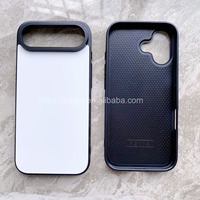Lame Design noir étui de téléphone portable Sublimation coques de téléphone pour Iphone 17promax 17pro 17air 15promax coque de téléphone vierge personnalisée
