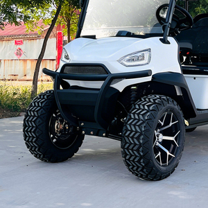 Carrito de Golf Eléctrico Todoterreno Estilo Clásico de 4+<span class=keywords><strong>2</strong></span> Plazas con Batería de Litio y Motor de CA de 5KW para Caza y Agricultura - Product Image 6
