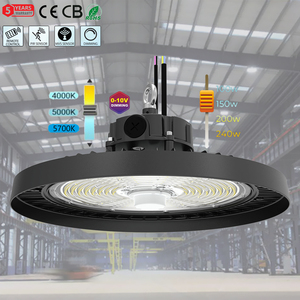 LED 하이 베이 빛 센서 제어 <span class=keywords><strong>60W</strong></span> 100W 150W 200W 240W 하이 베이 차고 조명 창고 워크샵 체육관 조명