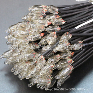Ampoule néon 220V AC blanche 2700K, indicateur de lumière chaude douce pour appareils électriques - Product Image 1