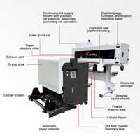 Offre Spéciale Imprimante DTF Jetpro 60cm à Double Têtes d'Impression I3200 Machine d'Impression par Transfert Thermique Haute Vitesse pour T-shirts et Tissus