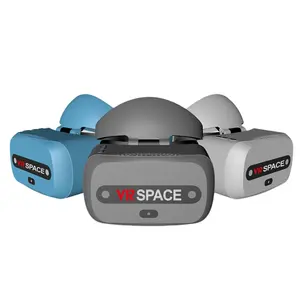 Mainan populer vr Game Virtual Reality 4K 8-core 4G + 32G semua dalam satu kacamata VR Headset realitas campuran