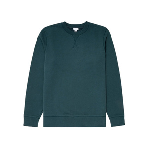 Sweat-shirt d'hiver pour homme, couleur unie, tissu tricoté doux, respirant et écologique, détails réfléchissants, style urbain et utilitaire - Product Image 1