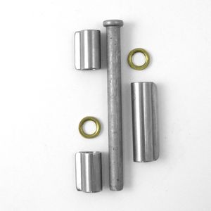 Charnière de soudure courte à 3 ailes en acier inoxydable AISI 304 SKU 9170001-18x100 Épaisseur 2.0 broches 10 pour charnière de meuble soudée pour meuble - Product Image 2