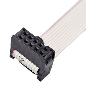 Câble plat IDC FC 2,54 mm de pas, 2x5 broches, 10 broches, 28AWG - Product Image 3