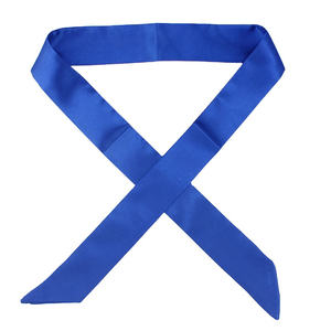 وشاح حريري عالي الجودة 90 سم × 4 سم، عصابة رأس مطبوعة، وشاح حريري ساتان 12 مم مع حواف مطرزة يدويًا - Product Image 6