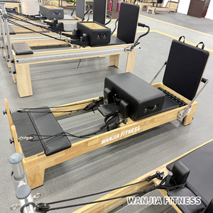 Vente en gros : Lit <span class=keywords><strong>de</strong></span> Pilates Reformer en bois <span class=keywords><strong>de</strong></span> chêne <span class=keywords><strong>de</strong></span> haute qualité pour studio commercial, Machine <span class=keywords><strong>de</strong></span> Pilates Reformer en bois <span class=keywords><strong>de</strong></span> chêne pour studio - Product Image 6